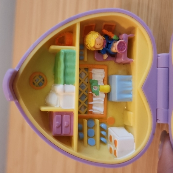 Polly Pocket Pet Parade Pretty Bunnies Vintage 1993 Bluebird Toys - Picture 6 of 7